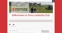 Desktop Screenshot of lambretta-club.ch